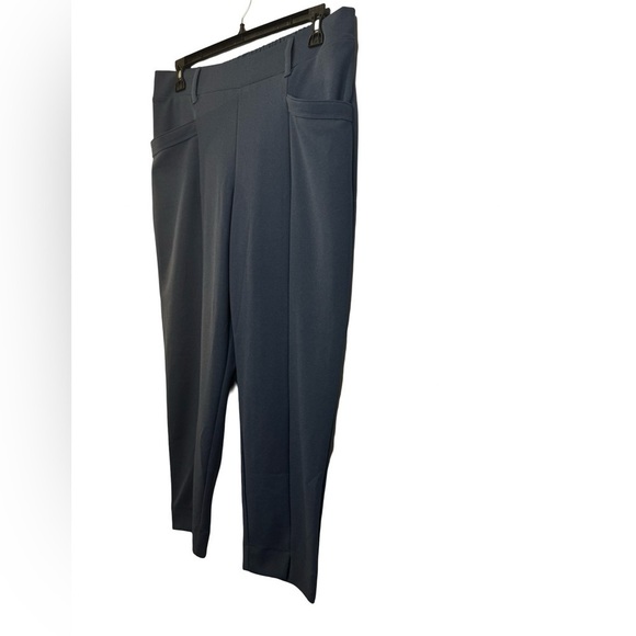 Maurices Dusty Blue Dress Pants Size L Short - Picture 3 of 11